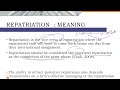 expatriation vs repatriation meaning and differences ihrm ugc net code 17 and 55