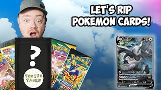 Let's Rip Some Pokemon Cards!! | Mystery Packs! Crown Zenith \u0026 Silver Tempest | Rip \u0026 Ship