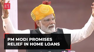 Relief in Home loans for the middle class, PM Modi promises in I-Day speech