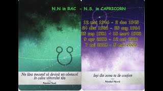 4.🌠AXA DESTINULUI 🌠NODUL NORD IN RAC♋-NODUL SUD IN CAPRICORN♑