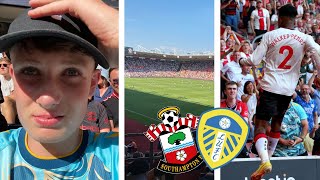 SOUTHAMPTON COMEBACK TO DRAW WITH LEEDS! | Southampton FC 2-2 Leeds United Vlog | 22/23 PL Season