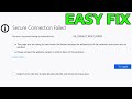 How To Fix Secure Connection Failed PR_CONNECT_RESET_ERROR in Firefox