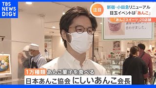 新宿・小田急で目玉のイベントは「あんこ」！定番のおはぎから進化した羊かんも。“魅力満載”いまキテる「あんこ」の世界｜TBS NEWS DIG