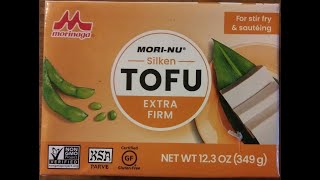 Morinaga Mori-Nu Silken Extra Firm Tofu Review