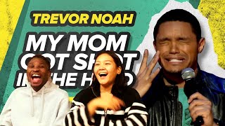 [TREVOR NOAH] | HILARIOUS REACTION to "My Mom Got Shot In The Head" - Trevor Noah (It's My Culture)