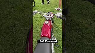 Beautifully restored 1962 Kawasaki.