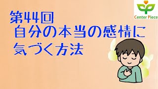 第44回 自分の本当の感情に気づく方法