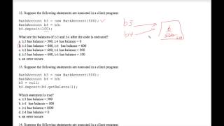 Java Classes Objects AP Style Worksheet 2