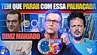 🦊🤬 NETO cobra PESADO DINIZ do CRUZEIRO