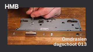 Instructievideo | Omdraaien Dagschoot Serie 013 Meerpuntssluiting | HMB