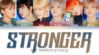 NCT DREAM (엔시티 드림) - STRONGER (Color Coded Lyrics Eng/Rom/Han/가사)