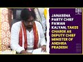 Janasena Party chief Pawan Kalyan takes charge as Deputy Chief Minister of Andhra Pradesh