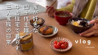 【vlog】専業主婦のお昼ごはん/50歳夫にバレンタインチョコを買う