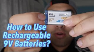 Is EBL (4 Pack) 9V Rechargeable Batteries Worth it?