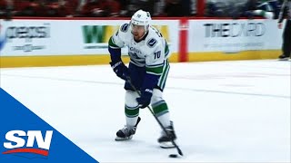 Tanner Pearson Scores On Breakaway For First Goal With Canucks