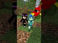 ender girl and zombie girl the best friend👩🏻 u200d🤝 u200d👩🏻 minecraft animation shorts