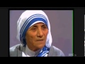 Mother Teresa of Calcutta on Irish Television, 1974