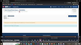 2021 PowerPoint Exam CGS1060C | 2021_PowerPoint_Exam_CGS1060C | SIMNET_Exams