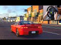 The Crew 2 - Mitsubishi 3000GT VR4 realistic driving (The Hunt update) | Thrustmaster T300