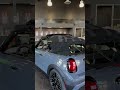 use your key to open close mini convertible top minicooper mini convertible cars carshorts fyp