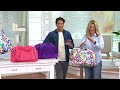 Lug Quilted Duffel Bag - Propeller 2 on QVC