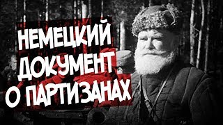 Что Знали Немцы О Советских Партизанах?