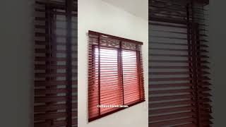 Dah pasang blinds baru la boleh beribadah dengan selesa! ✨😍