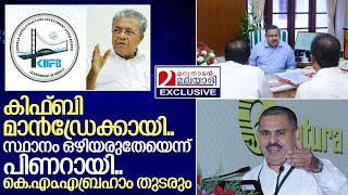 കെ.എം.എബ്രഹാമിന്റെ കാലാവധി നീട്ടാന്‍ പിണറായി I Kiifb CEO km Abraham