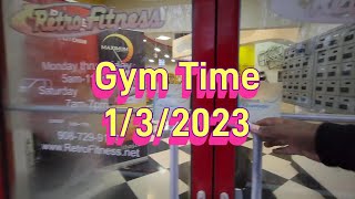 Leg Workout at Retro Fitness January 3 2023