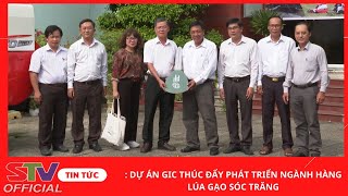 STV -  Dự án GIC thúc đẩy phát triển ngành hàng lúa gạo Sóc Trăng