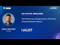 Anton Patrynika | Founder | Haust Network | Keynote | Crypto Expo Dubai 2024