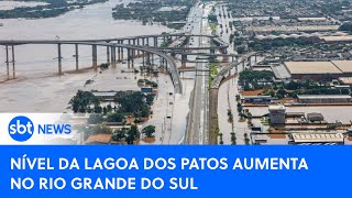 🔴SBT News na TV: Nível da Lagoa dos Patos aumenta e deixa sul gaúcho em alerta