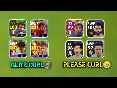 Blitz Curler vs Please Curl en eFootball 24