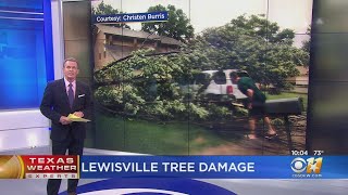 Severe Thunderstorms Cause Some Damage In North Texas