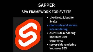 Sapper Svelte SPA - starter project
