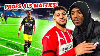 M’N MATTIES ZIJN PROFVOETBALLERS😁⚽️(Jong PSV vs Roda JC) - VLOG 1
