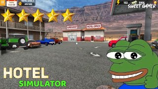 I TURNED MY MOTEL INTO A 5-STAR BUSINESS! | HOTEL SIMULATOR GAMEPLAY🔥