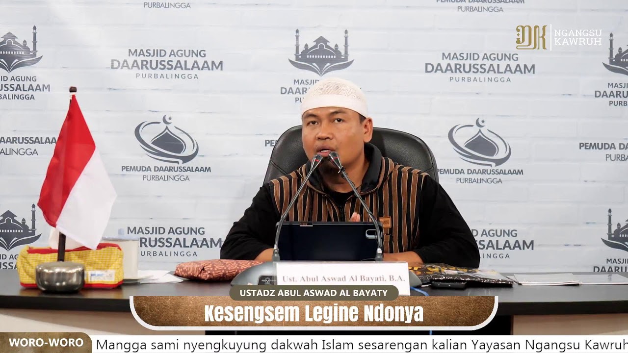 Kesengsem Legine Ndonya | Ustad Abul Aswad Al Bayaty - YouTube