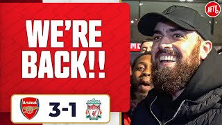 WE’RE BACK!!!! @TurkishLDN | Arsenal 3-1 Liverpool