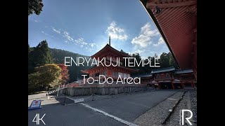 [4K] Rwalks at Enryakuji Temple (To-do Area) Mt. Hiei