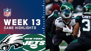 Eagles vs. Jets Week 13 Highlights | NFL 2021
