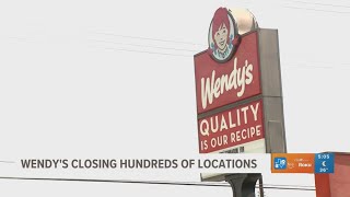 Wendy's closing hundreds of locations