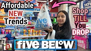 fiVe BELoW🚨NEW AFFORDABLE TRENDS AND DUPES| 🛒ESP:5 SHOP TILL YOU DROP‼️ #fivebelow #shopping #new