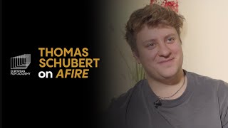 Thomas Schubert on his role in AFIRE - Interview at the European Film Awards