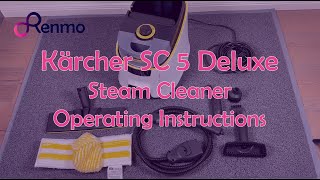 Kärcher SC 5 Deluxe Operating Instructions - Renmo