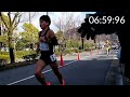 2022年 全国高校駅伝 男子3区 中継点手前 300m付近