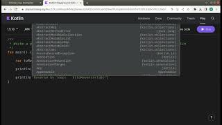 Reverse String in Kotlin