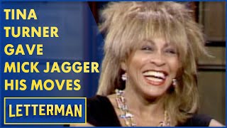 Tina Turner Talks About Mick Jagger & David Bowie | Letterman