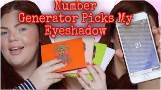 Juvia's Place Eyeshadow Palette Roulette// Makeup Inventory Picks My Makeup//