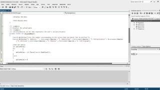 Simple Menu Calculator in C# (Console)